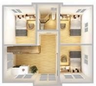 40ft Expandable Container House · Layout Reference C reference drawing