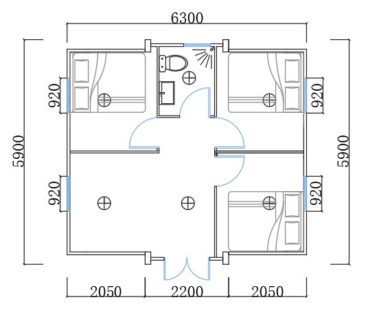 Expandable floor plan source drawing 04