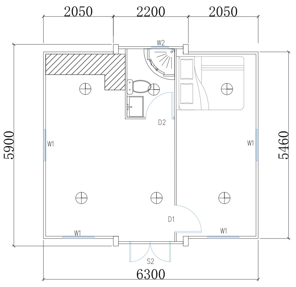 Expandable floor plan source drawing 09