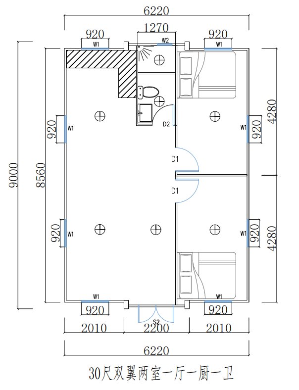 Expandable floor plan source drawing 11